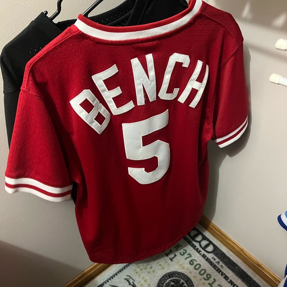 Jonny Bench Reds Jersey - Picture 2 of 2